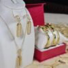باك بلاكيور نسائي أنيق باللون الذهبي – طقم عصري بلمسة راقية